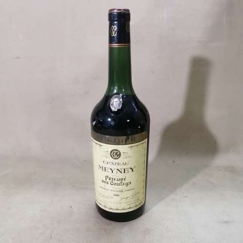 EXQUISITE CHATEAU MEYNEY PRIEURE DES COULEYS 1966 WINE - LEVEL INTO NECK 1,5L