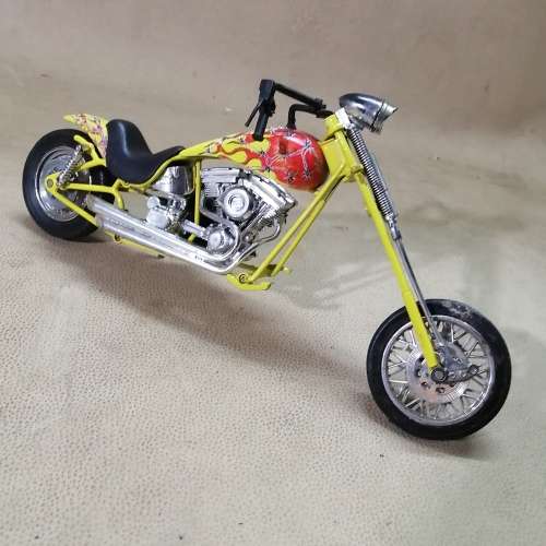 RARE NEW RAY 2995 DIE CAST CHOPPER 10`` MOTORCYCLE