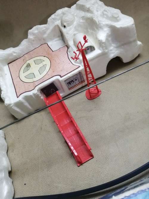 RARE VINTAGE 1974 MATTEL VERTIBIRD POLAR ADVENTURE HELICOPTER PLAYSET - COMPLETE WORKING