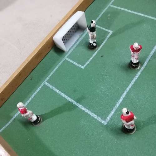 VERY RARE MID-CENTURY TABLE FOOTBALL, BY LUDA, CIRCA 1950`S