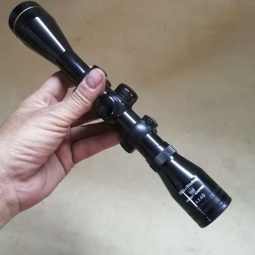 Nikko Stirling Mountmaster 4X40 Half Mil Dot Rifle Scope