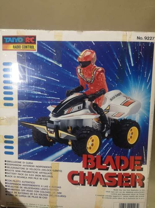 VINTAGE TAIO/TYCO 27MHZ-BLAZECHASER (COMPLETE IN BOX)