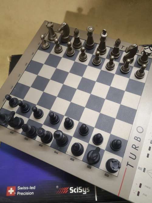 ORIGINAL VINTAGE KASPAROV TURBO S-24K ADVANCED CHESS COMPUTER - TESTED WORKING