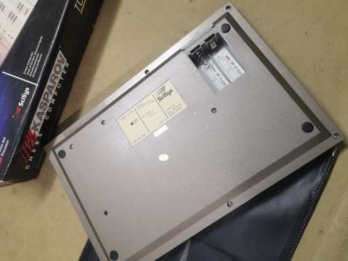 ORIGINAL VINTAGE KASPAROV TURBO S-24K ADVANCED CHESS COMPUTER - TESTED WORKING