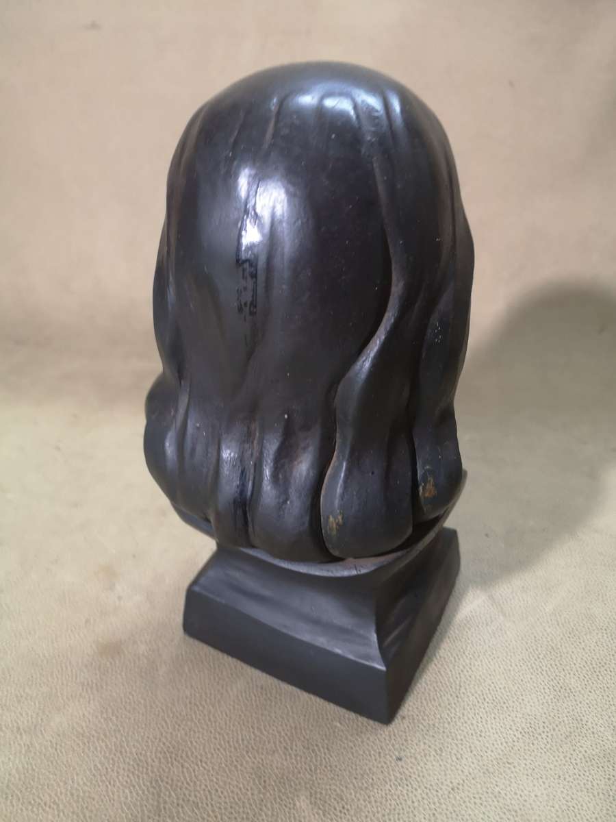 RARE Vintage Oude Meester Brandy Advertising Bust (280mm tall, Hard Rubber)