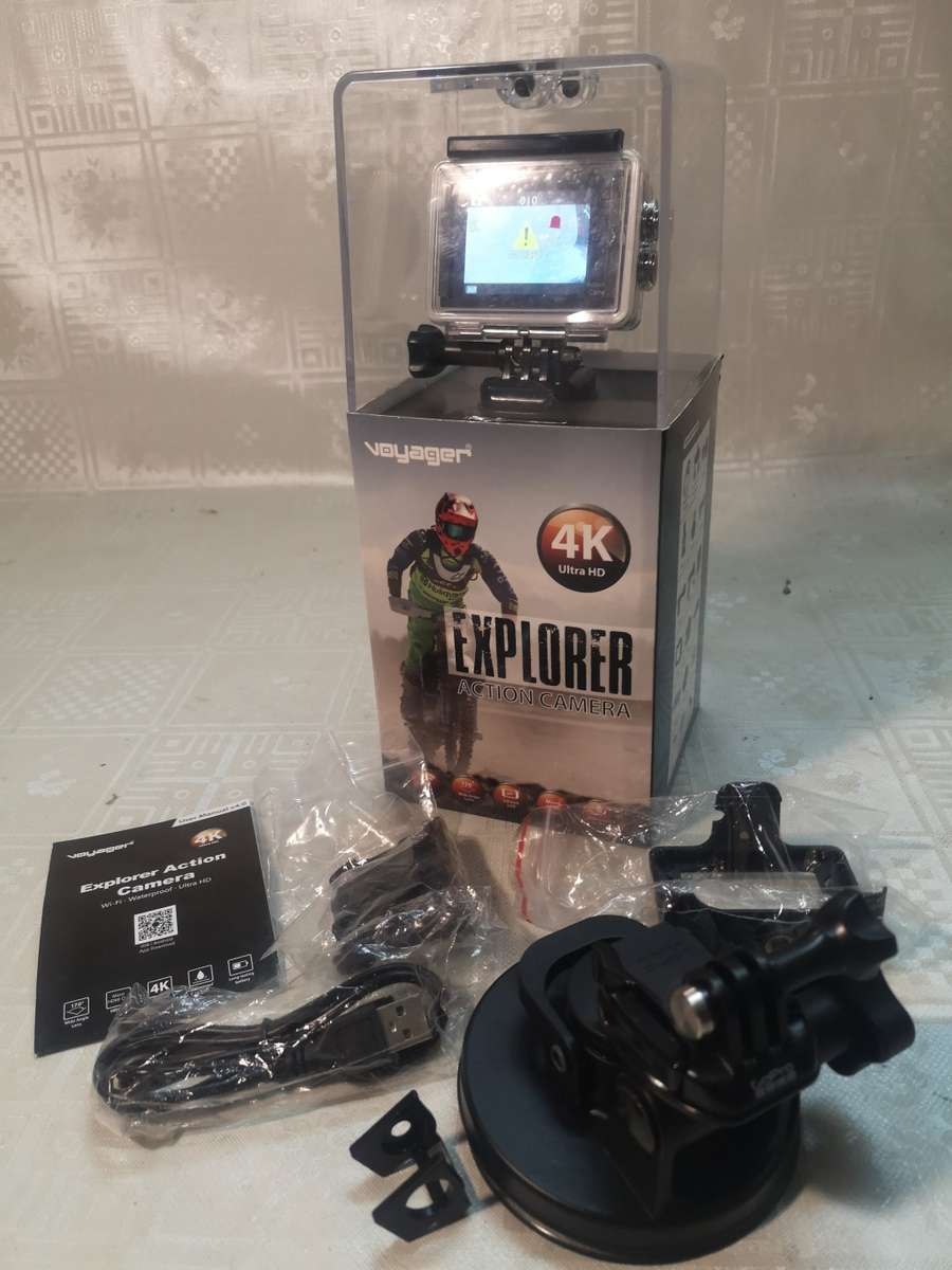 EXPLORER 4K ULTRA HD WATERPROOF ACTION CAMERA - WORKING