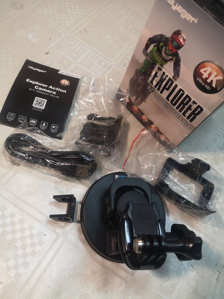 EXPLORER 4K ULTRA HD WATERPROOF ACTION CAMERA - WORKING