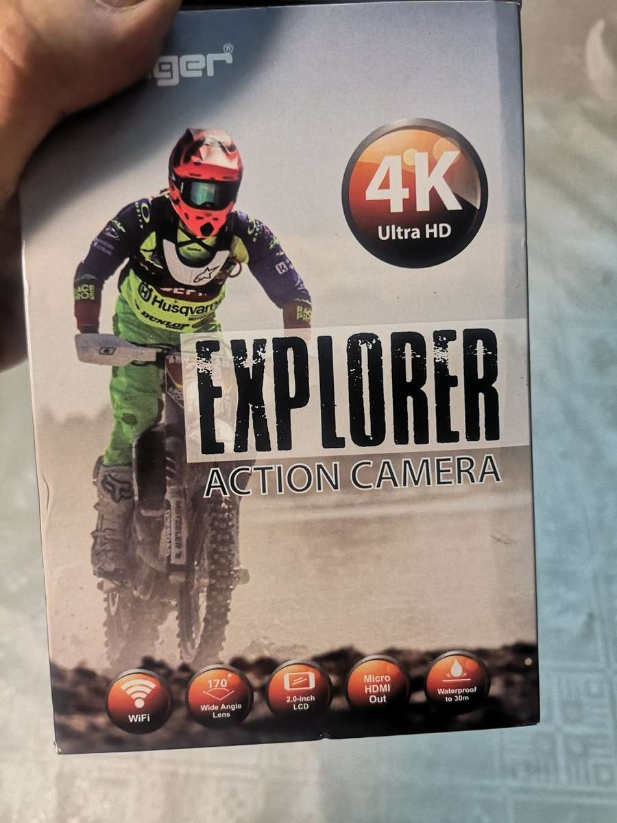 EXPLORER 4K ULTRA HD WATERPROOF ACTION CAMERA - WORKING