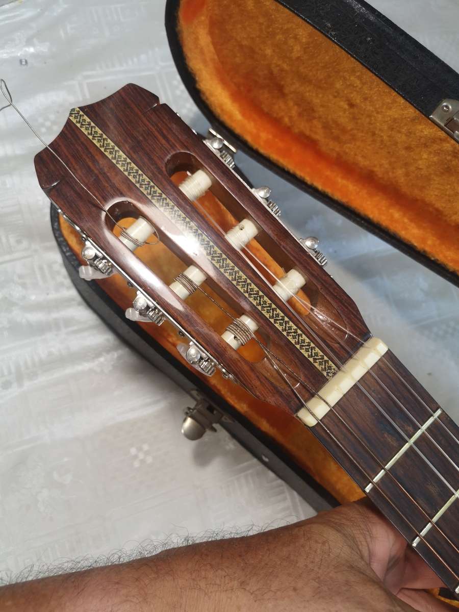 VINTAGE JAPANESE ACOUSTIC GUITAR IN A BEAUTIFUL CASE