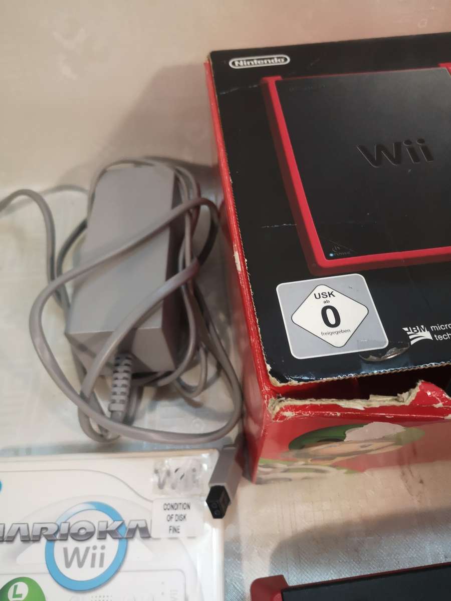 COMPLETE RARE WII MINI MARIO CART EDITION STUNNING CONDITION IN BOX - 100% TESTED WORKING