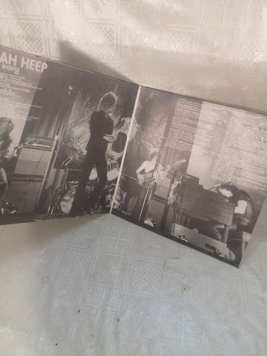 Uriah Heep`s Very `Eavy LP - Good Condition