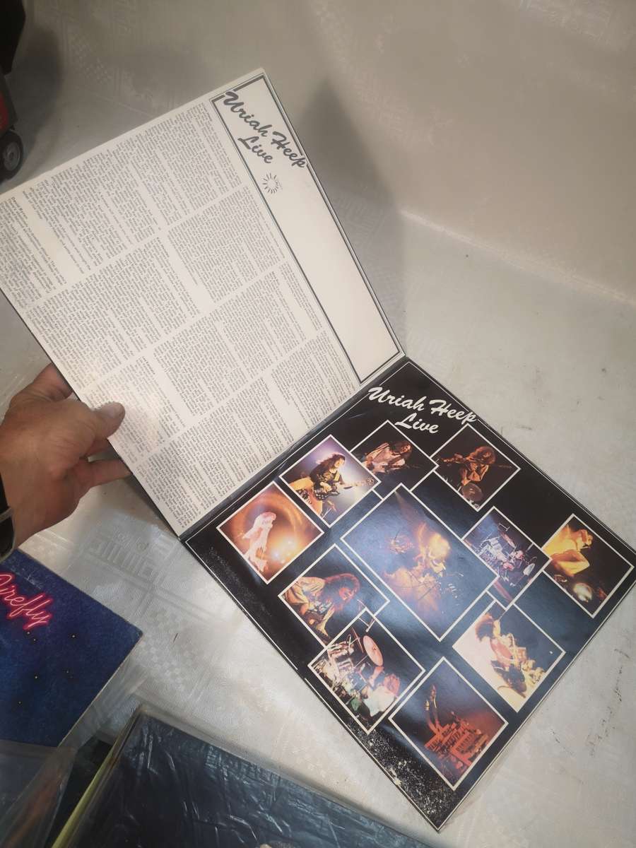 Uriah Heep Live Double LP - Good Condition