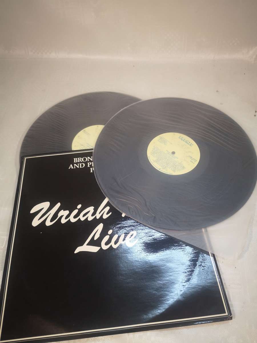 Uriah Heep Live Double LP - Good Condition