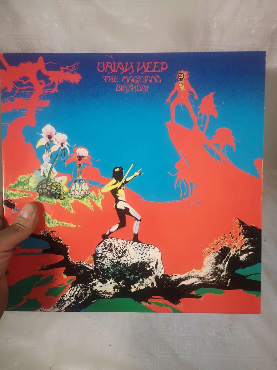 Uriah Heep`s The Magician`s Birthday LP - Good Condition