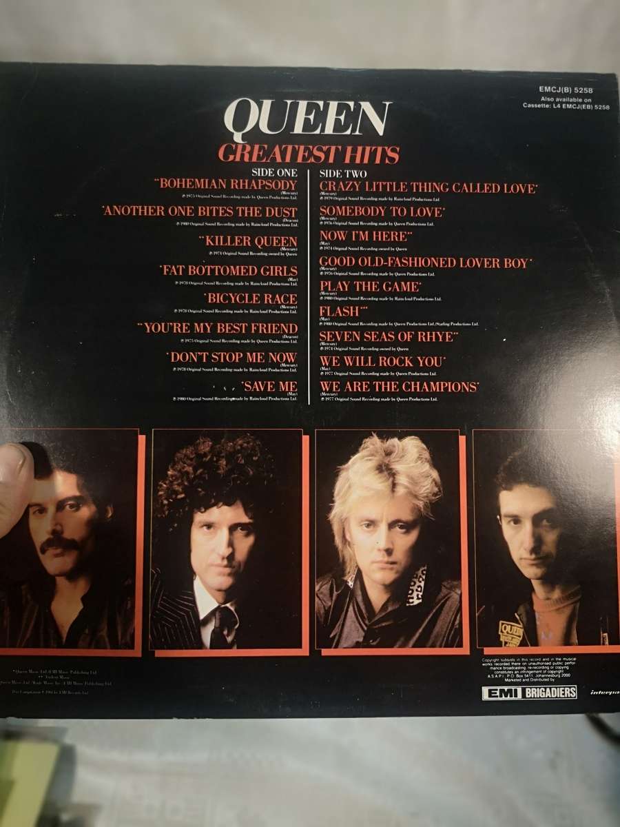 Queen Greatest Hits LP - Good Condition