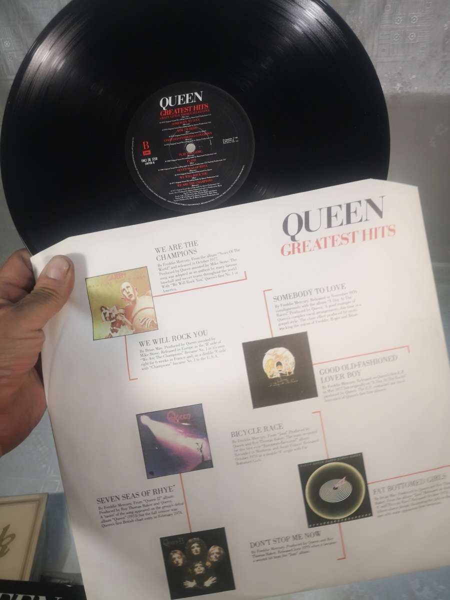 Queen Greatest Hits LP - Good Condition