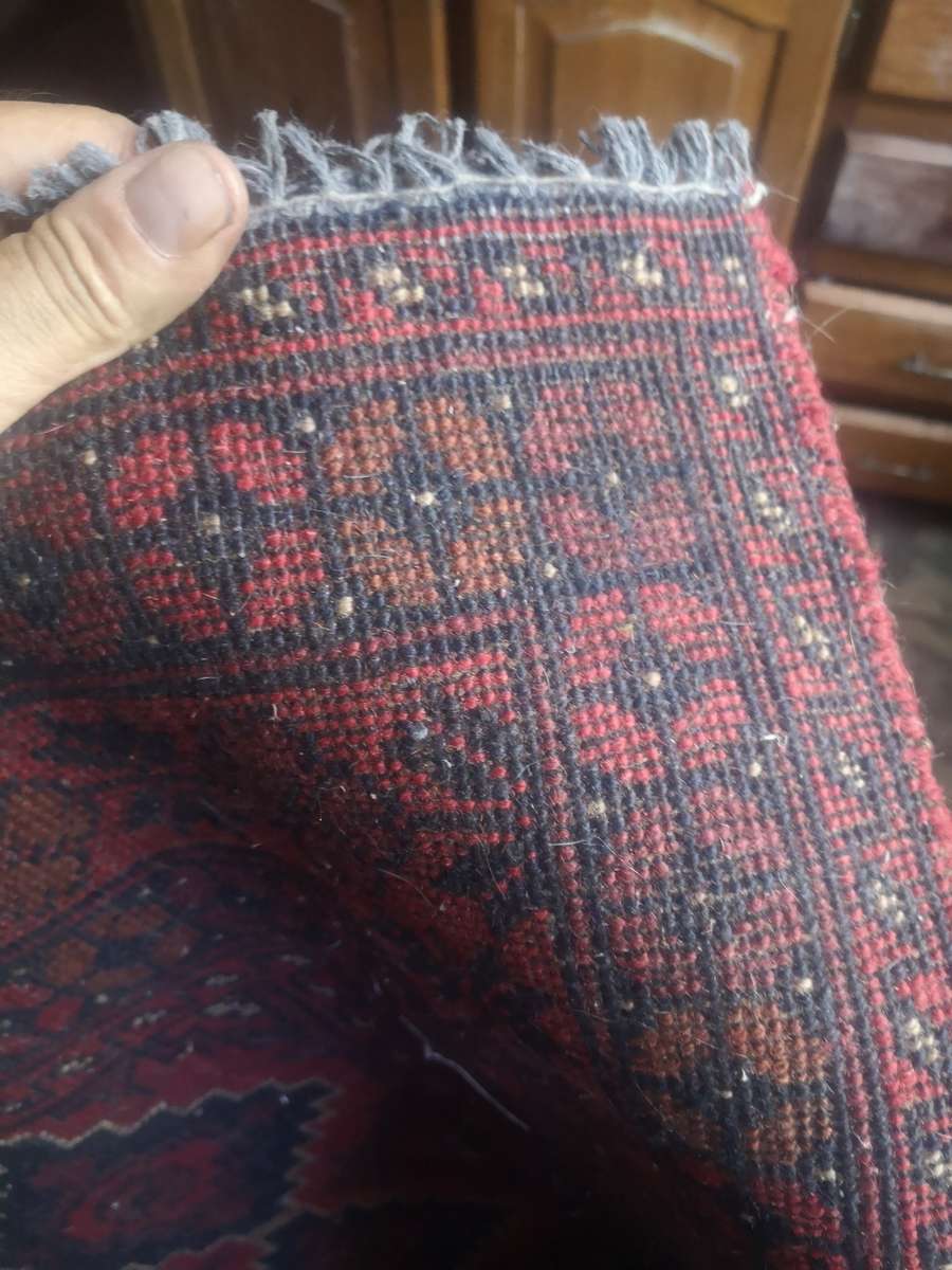 EXCELLENT HAND-KNOTTED VINTAGE AFGAN PERSIAN RUG 1530MM X 1070MM