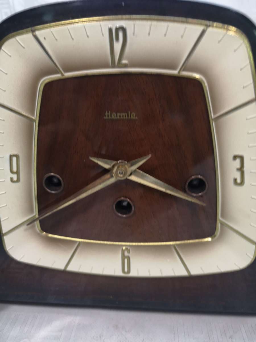 Vintage Franz Hermle table clock