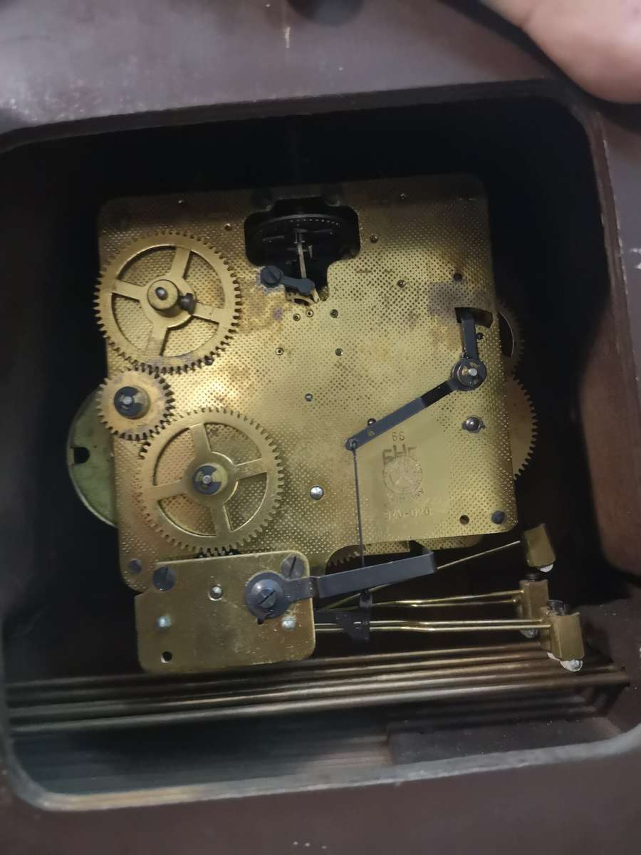 Vintage Franz Hermle table clock