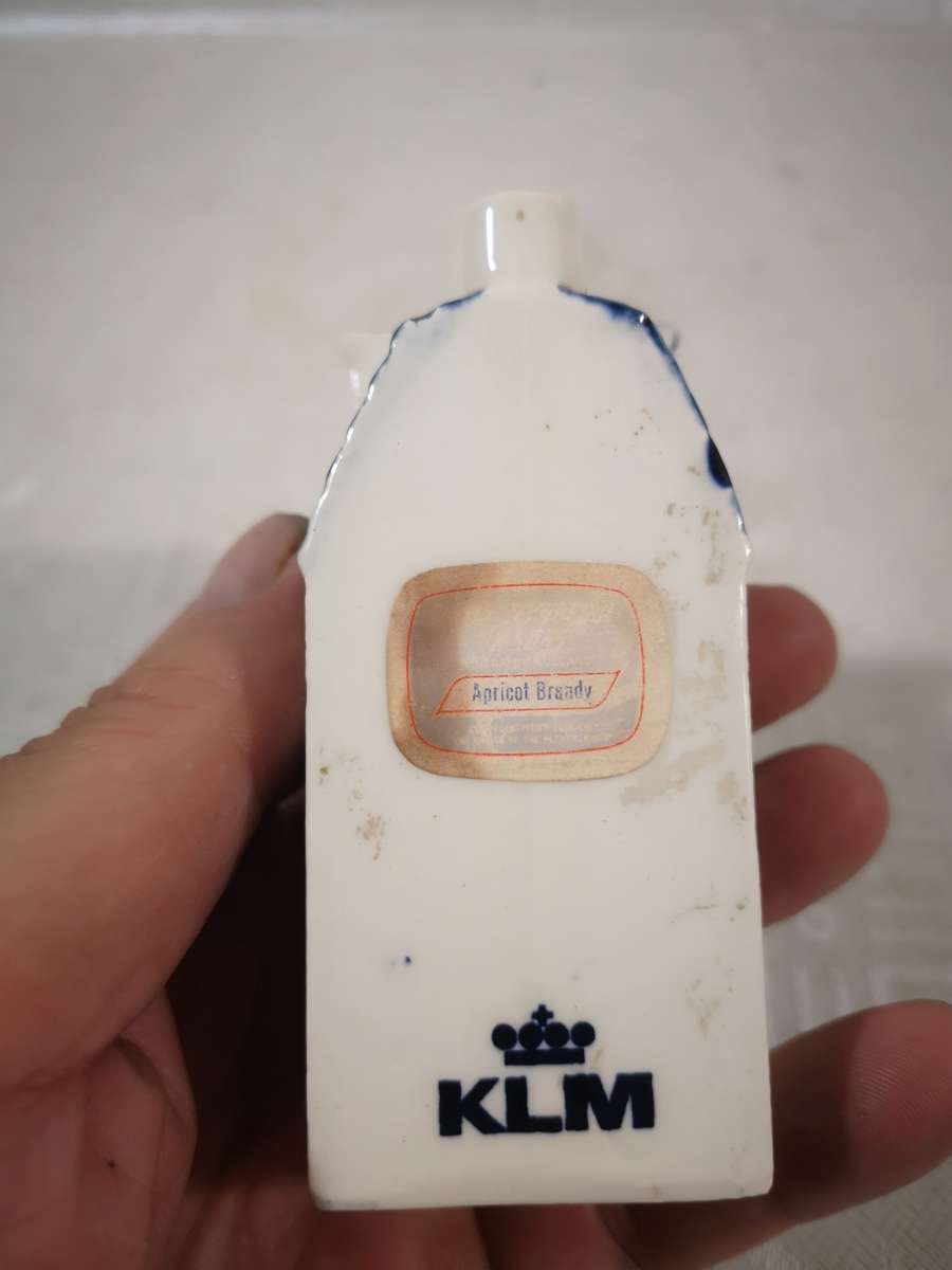 KLM Airlines Blue Delft Ceramic House No 27 By BOLS