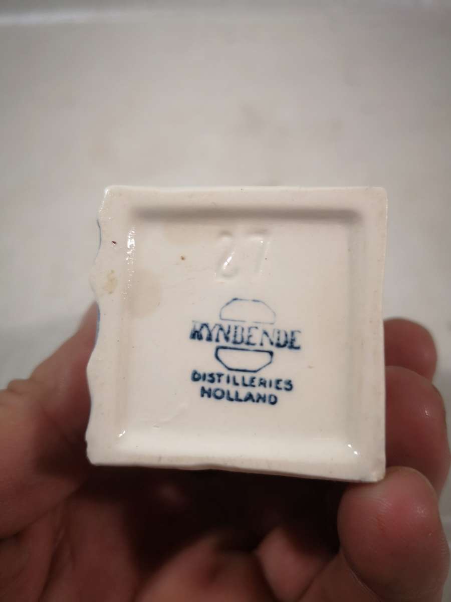 KLM Airlines Blue Delft Ceramic House No 27 By BOLS