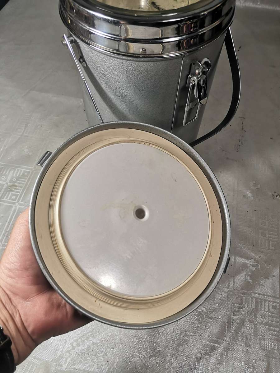 Vintage Large Thermos Food Flask Vacuum Vessel 1950`s