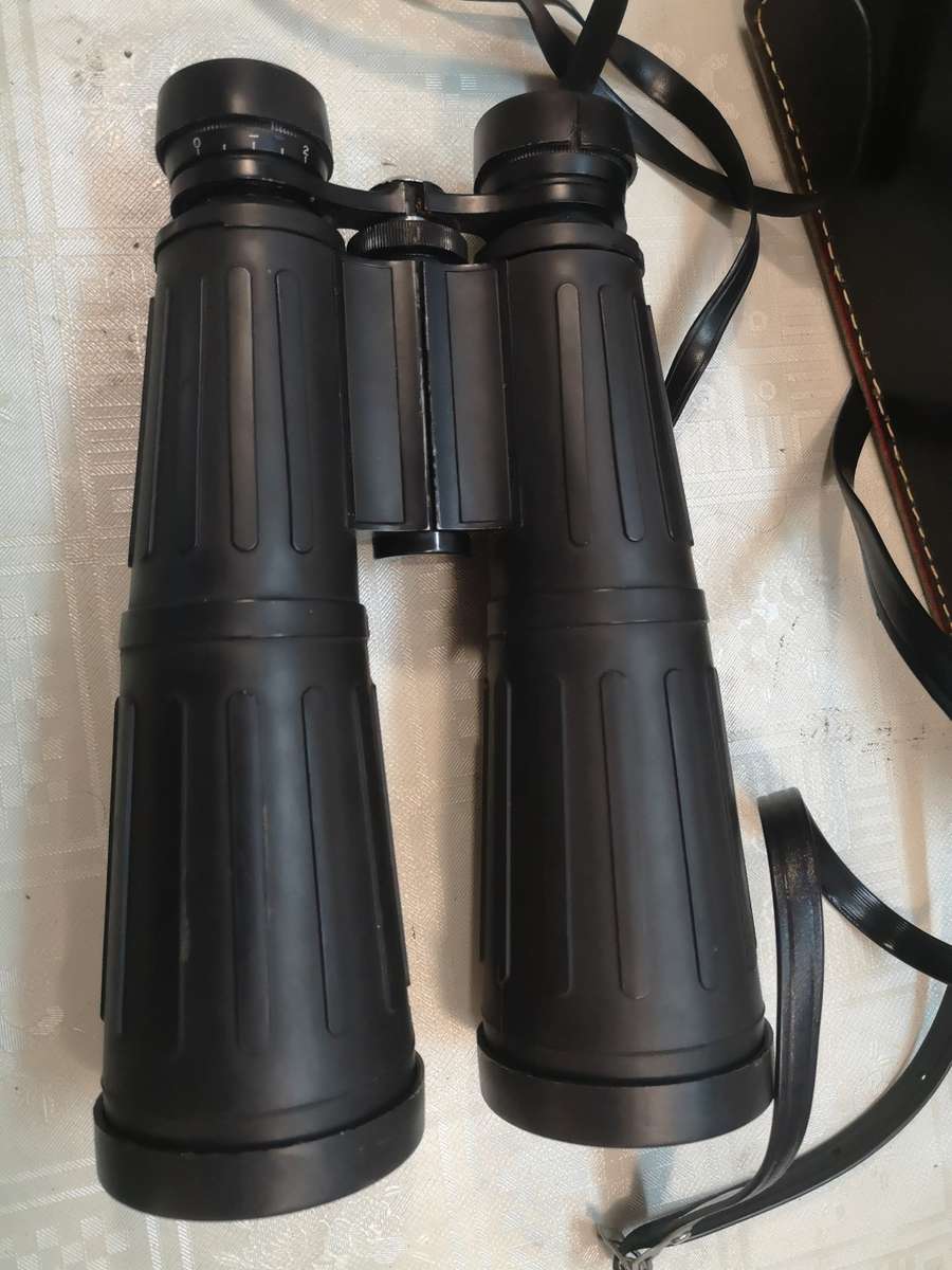 Vintage Military 8 x 56 field 6.5° No 6644 Binoculars - Japan - Good Working Condition