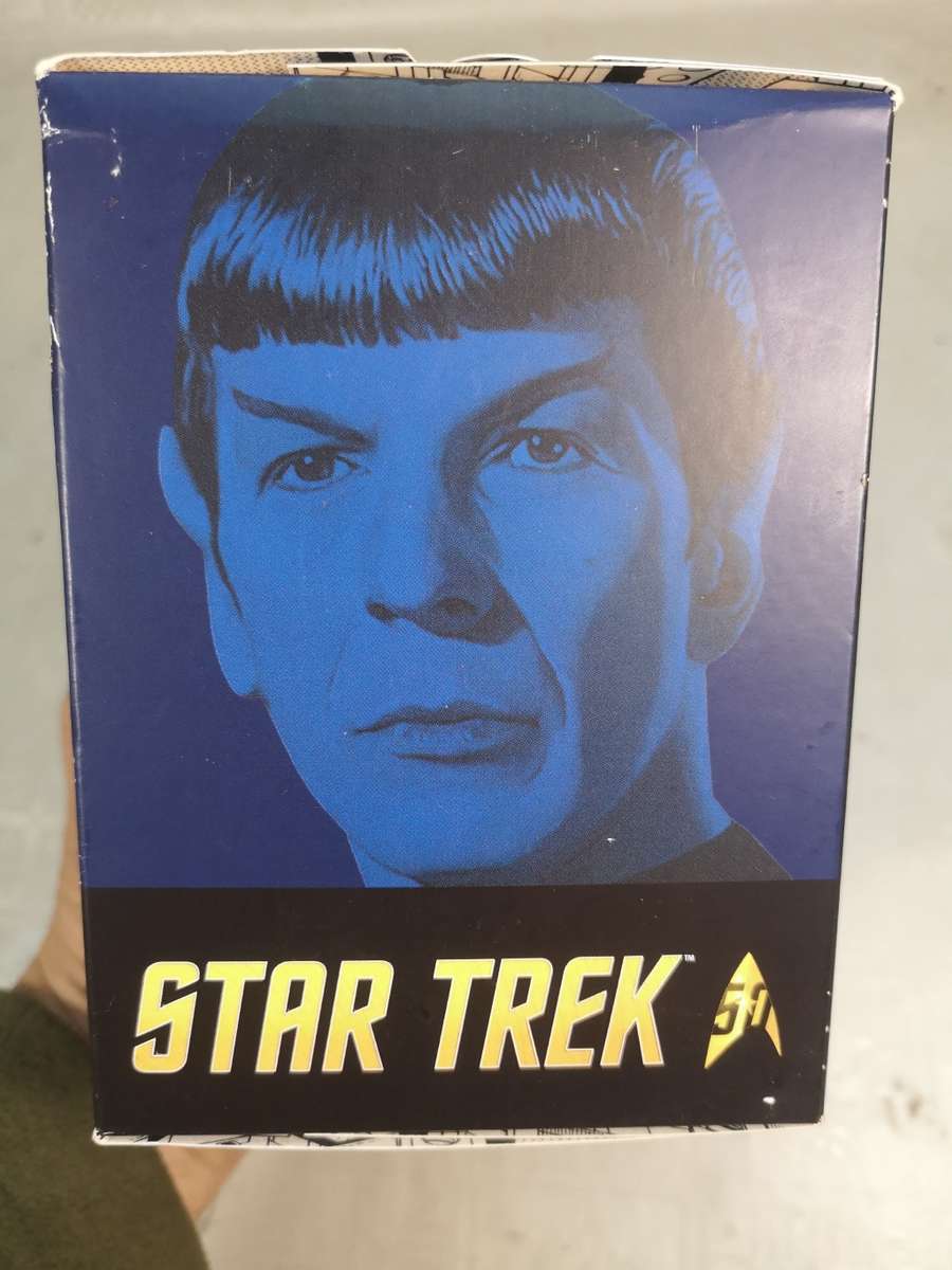 Mega Bloks Kubros Star Trek 50th Anniversary Spock Buildable Figure New and Sealed in Box