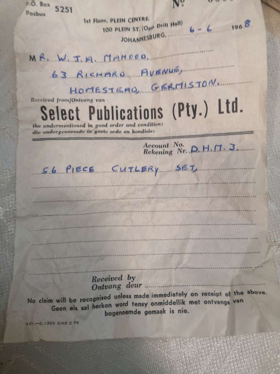 Vintage Erica 56pce Cutlery Set Complete in Display Case - Stainless Steel - Japan