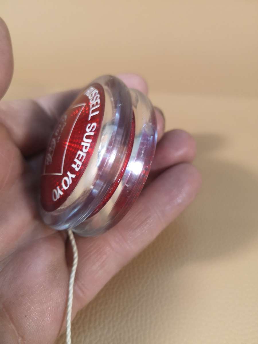 rare RUSSELL COCA COLA COKE SUPER YO-YO YOYO 1976 SLIMLINE SHAPE South Africa issue (Afr & Eng)