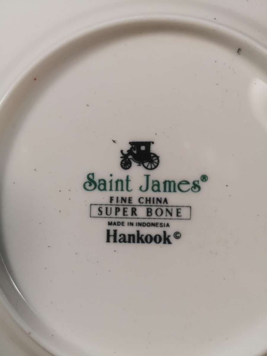MAGNIFICENT HANKOOK ST JAMES SUPER CHINA BREAKFAST SET