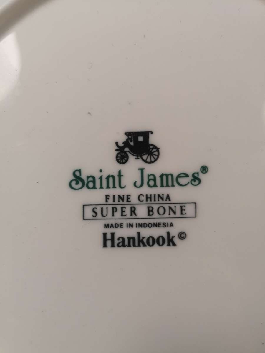 MAGNIFICENT HANKOOK ST JAMES SUPER CHINA BREAKFAST SET