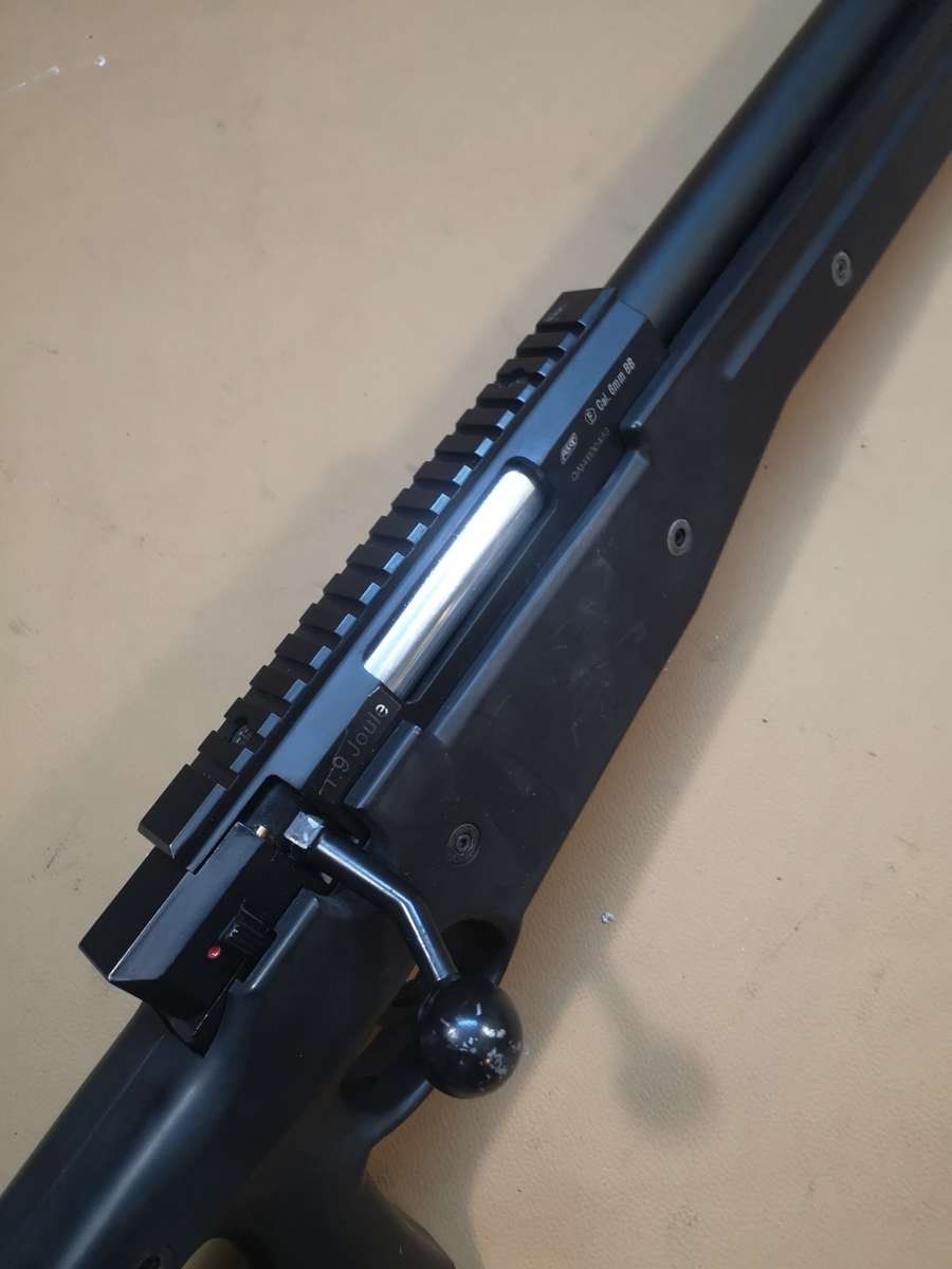 Asg Aw 308 Sniper Airsoft Rifle Black- 15908