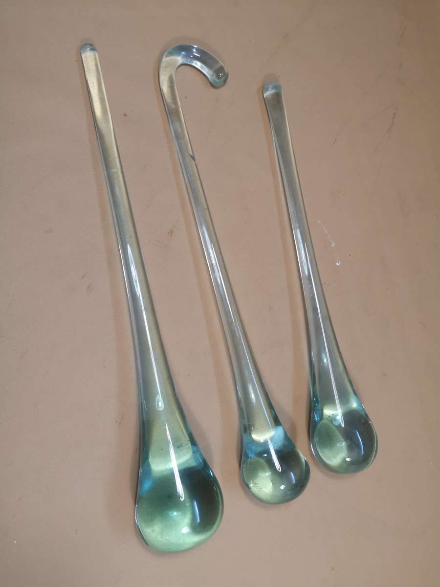 VERY LARGE MURANO GLASS TEARDROPS