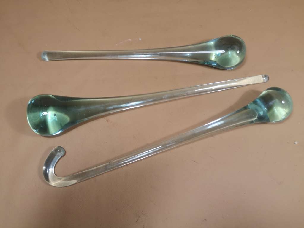 VERY LARGE MURANO GLASS TEARDROPS