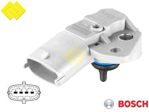VOLVO LAND ROVER ORIGINAL MAP FUEL PRESSURE SENSOR 0261230110