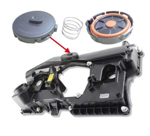 BMW E46 E60 E85 E88 E90 E91 E92 Cylinder Head Engine Cover Valve 11127555212