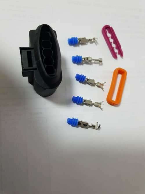 VW AUDI 5 PINS MAF SENSOR BOSCH TYPE CONNECTOR PLUG