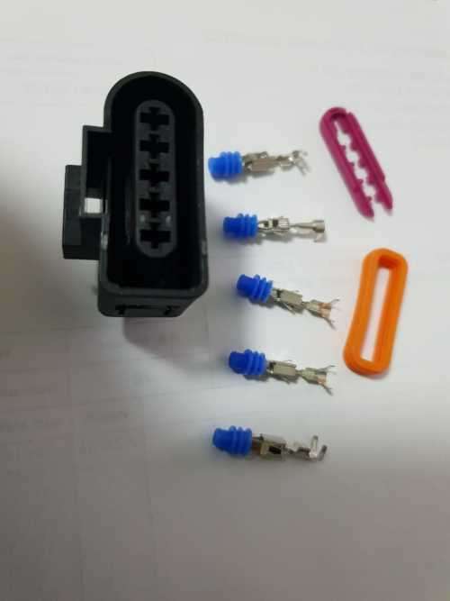 VW AUDI 5 PINS MAF SENSOR BOSCH TYPE CONNECTOR PLUG