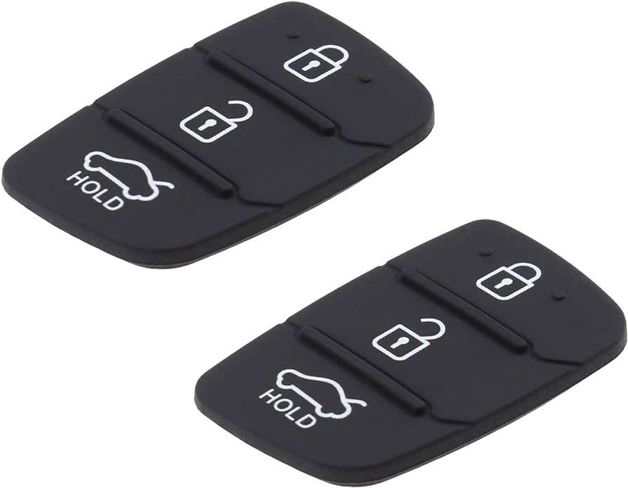 Hyundai Kia 2 or 3 Buttons Flip Car Remote Key Rubber Pad