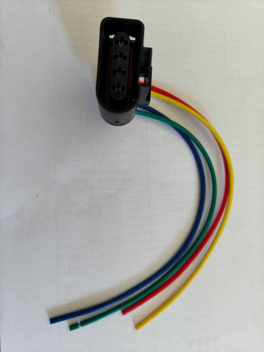 Vw Audi Ford 4pins Coil Bosch Type Connector Plug With Wires 1J0973724