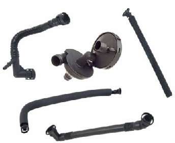 BMW 3 SERIES E46 BREATHER VALVE OIL SEPARATOR 5PCS KIT N42 N46 11617501566