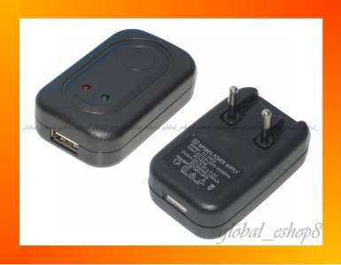 EU USB Travel AC Wall Charger Adaptor for iPod MP3 MP4