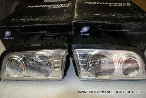 MERCEDES W202 C CLASS Performance Tape Headlights Set
