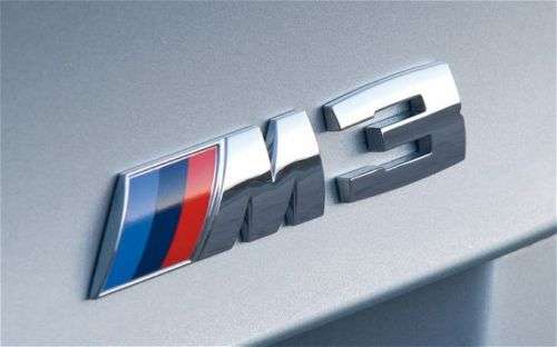 BMW M3 REAR EMBLEM BADGE