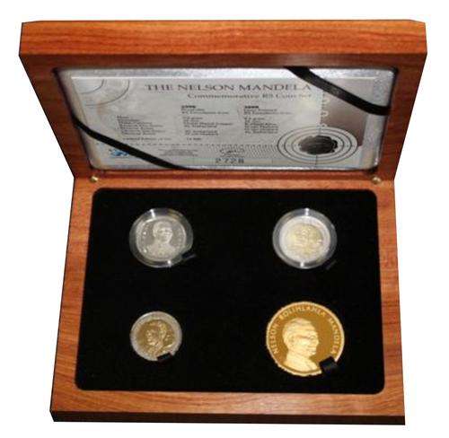 Nelson Mandela 90th Birthday Commemorative Coin Set