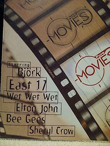 PURE MOVIES (BJORK  EAST 17  WET WET WET  ELTON JOHN  BEE GEES ETC) (CD FOR SALE)