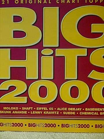 Big Hits 2000 : Various Artists