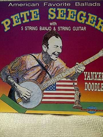 Pete Seeger with 5 String Banjo and String Guitar : Yankee Doodle  (CD FOR SALE)