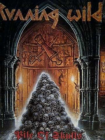 RUNNING WILD - PILE OF SKULLS